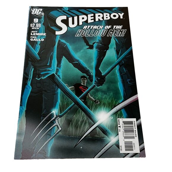 Superboy #9 DC Comics 2011 Jeff Lemire Pierre Gallo - Picture 1 of 4